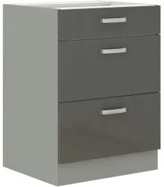 szafka-kuchenna-dolna-grey-60-d-3s-bb-szary-polysk-szary-platynowy