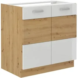 szafka-kuchenna-dolna-artisan-80-zl-2f-bb-bialy-polysk-dab-artisan