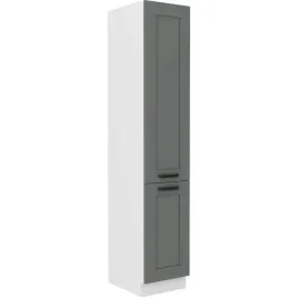 szafka-kuchenna-slupek-luna-40-dk-210-2f-dust-grey-bialy-mat