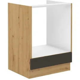 szafka-kuchenna-dolna-stilo-60-d-gaz-bb-grafit-mat-dab-artisan