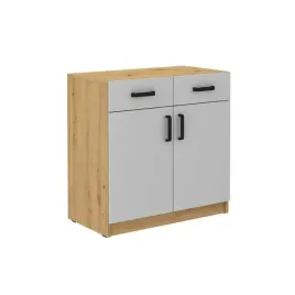 szafka-biurowa-dolna-malta-105-2f2s-jasny-szary-dab-artisan