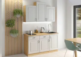 meble-kuchenne-stilo-bialy-mat-dab-artisan-zestaw-kuchnia-szafki-150cm