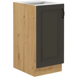 szafka-kuchenna-dolna-stilo-40-d-1f-bb-grafit-mat-dab-artisan