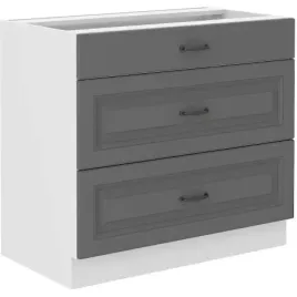 szafka-kuchenna-dolna-stilo-80-d-3s-bb-dustgrey-bialy-mat