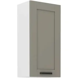 szafka-kuchenna-gorna-luna-45-g-90-1f-clay-grey-bialy-mat