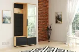 garderoba-cleo-panele-100cm-lustro-prawa-stan-nowy
