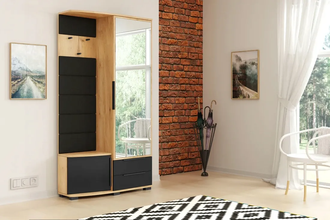 garderoba-cleo-panele-100cm-lustro-prawa