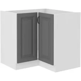 szafa-kuchenna-dolna-narozna-stilo-90x90-dn-2f-bb-dustgrey-bialy-mat