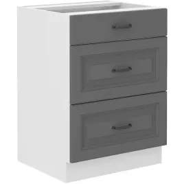 szafka-kuchenna-dolna-stilo-60-d-3s-bb-dustgrey-bialy-mat