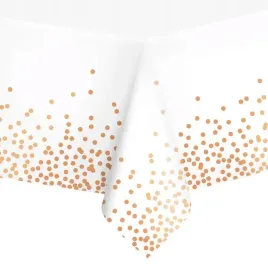 obrus-bialy-w-konfetti-rosegold-137x274cm-na-przyjecie-urodziny-party