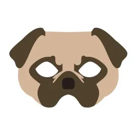 maska-filcowa-pies-1szt-buldog-dla-przedszkolaka-na-bal-teatrzyk