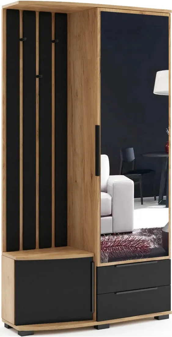 garderoba-loft-panele-100cm-lustro-prawa