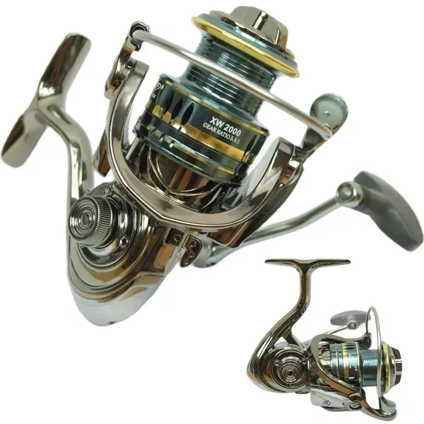 mocny KOŁOWROTEK XW2000 cały metalowy 11 łożysk, feeder spinning match