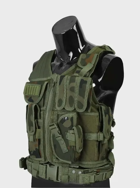 Kamizelka taktyczna Huzar Dominator WZ.93 PL woodland
