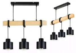 lampa-drewniana-belka-wiszaca-sufitowa-zyrandol-zwis-kubek-czarny-3x-e27