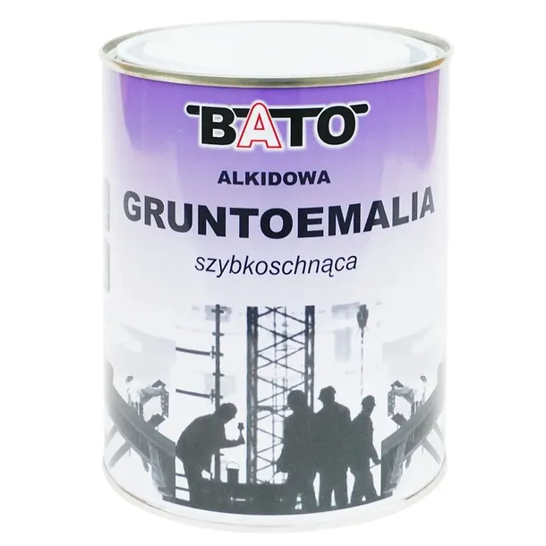 Gruntoemalia alkidowa szybkoschnąca 0,8L Brąz 8017 BATO