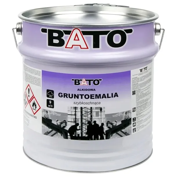 GRUNTOEMALIA SZYBKOSCHNĄCA ANTRACYT RAL 7016 5l BATO
