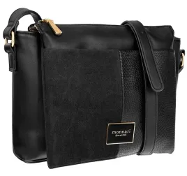 torebka-czarna-listonoszka-monnari-logo-3-komory-crossbody