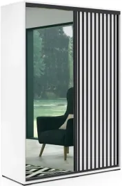 szafa-przesuwna-atena-200-lustro-lamele-bialy-czarny