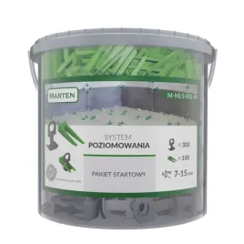 system-poziomowania-plytek-300-klipsow-100-klinow-15mm-marten