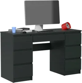 biurko-komputerowe-130cm-7-szuflad-czarne-czarny-duze