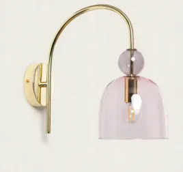 kinkiet-szklany-rozowy-baudelaire-e14-zloty