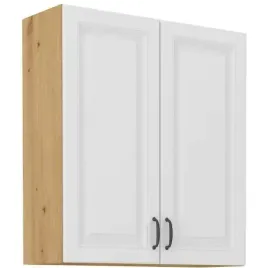 szafka-kuchenna-gorna-stilo-80-g-90-2f-bialy-mat-dab-artisan