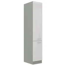 szafka-kuchenna-slupek-bianca-40-dk-210-2f-bialy-polysk-szary-platynowy