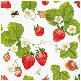 serwetki-papierowe-truskawki-i-pszczola-owoce-33-x-33-cm-20-szt