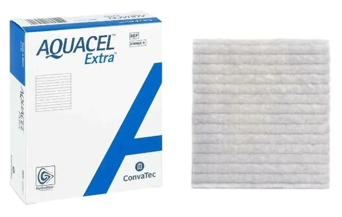 Opatrunek z włóknami wzmacniającymi AQUACEL Extra 10 x 10cm, 1 sztuka