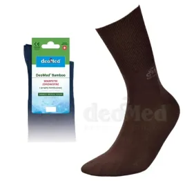 skarpety-meskie-skarpetki-damskie-bezuciskowe-deomed-bamboo-brazowe-39-42