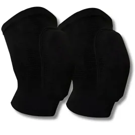 ochraniacze-na-kolana-elastyczne-czarne-nakolanniki-do-siatkowki-kosza