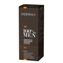 dermika-100percent-for-men-krem-50-przeciw-zmarszczkom-i-bruzdom-na-dzien-i-noc