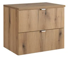 wiszaca-szafka-lazienkowa-pod-umywalke-80-cm-z-blatem-dab-evoke-2-szuflady