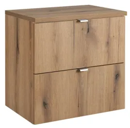 wiszaca-szafka-lazienkowa-pod-umywalke-60-cm-z-blatem-dab-evoke-2-szuflady