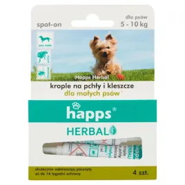 krople-na-pchly-i-kleszcze-dla-malych-psow-5-10kg-happs-mocne-dzialanie