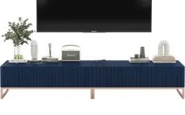 uniwersalna-szafka-rtv-glamour-stolik-ryflowane-fronty-granatowy-mat-220-cm