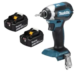 makita-aku-wkretarka-zakretarka-18v-lxt-1-4-170nm-2x3ah-bl1830-dtd153z