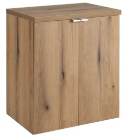 wiszaca-szafka-lazienkowa-pod-umywalke-50-cm-z-blatem-dab-evoke-2-drzwi
