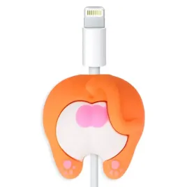 zabezpieczenie-oslona-na-kabel-ladowarke-sluchawki-kot-pupa-ruda