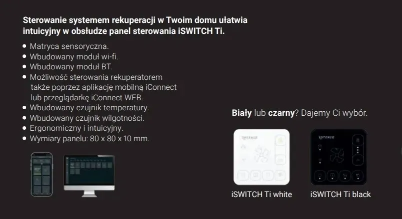 panel-sterowania-iswitch-ti-white-stan-nowy