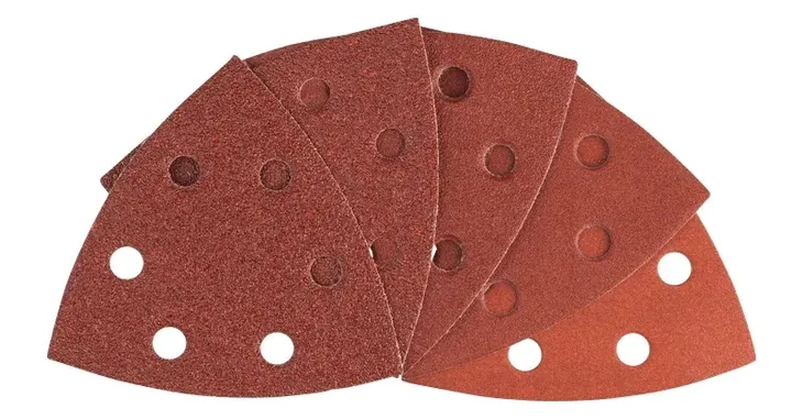 Bosch Papier ścierny 93mm P60,80,120,180,240 na rzep 10 sztuk 2 609 256 957