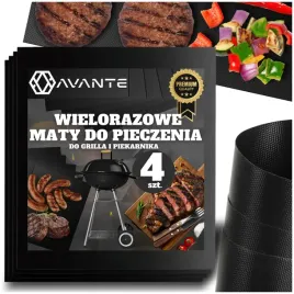 4x-wielorazowa-mata-na-grilla-teflonowa-tacka-na-grill-ruszt-do-pieczenia