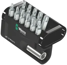 wera-bit-check-12-wood-2-zestaw-bitow-1-4-ph-pz-tx-25mm-w-kasecie