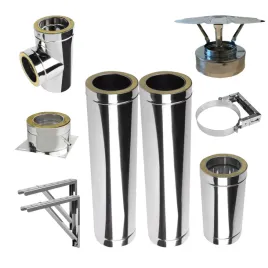 komin-systemowy-kwasoodporny-izolowany-dwuscienny-zewnetrzny-fi-150-dl-3-m