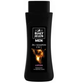 bialy-jelen-for-men-szampon-zel-hipoalergiczny-2w1-z-lopianem-300ml