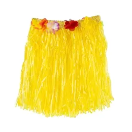 spodniczka-hawajska-zolta-40cm-hawai-party-impreza-przyjecie