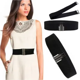 pasek-damski-elastyczny-czarny-szeroki-do-sukienki-guma-na-talie-prosty