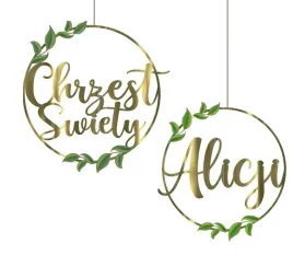 chrzest-swiety-baner-girlanda-l2-z-listkami-kolo-z-imieniem