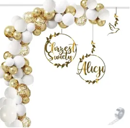 chrzest-stl-balony-luk-zestaw-dekoracji-kolo-imie